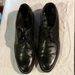 Black leather men’s Nunn bush Shoes US men’s 10.5 D.